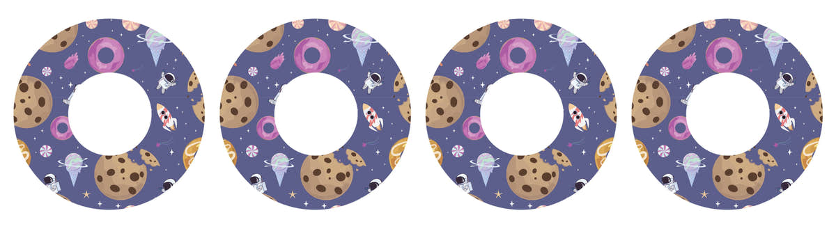 Sweet Space Patch  Tape Designed for the FreeStyle Libre 2