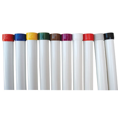 MJM International TRWB-B-36 Therapy Rehab Weighted Bars, BLUE 2 LBS 36" length