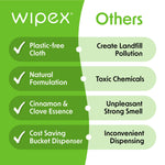 Table Bussers® Plant-Based All-Purpose Cleaning Wipes | Autumn-Scented