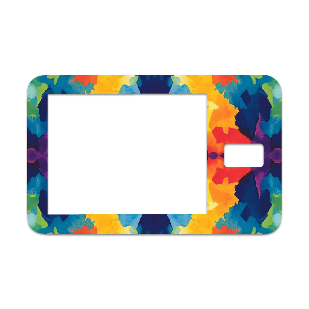 Bright Tie Dye Sticker for Tandem t:slim