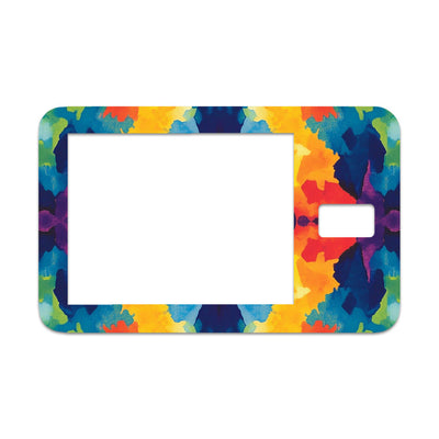 Bright Tie Dye Sticker for Tandem t:slim