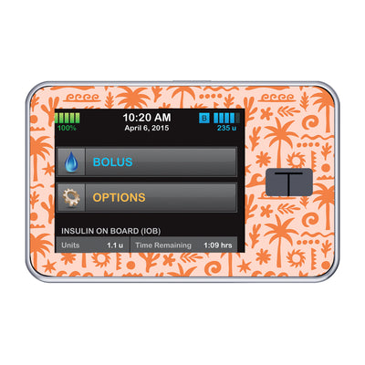 Terracotta Tides Sticker for Tandem t:slim t:slim X2 - Pump Peelz