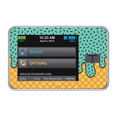 Ice Cream Social Sticker for Tandem t:slim t:slim X2 - Pump Peelz