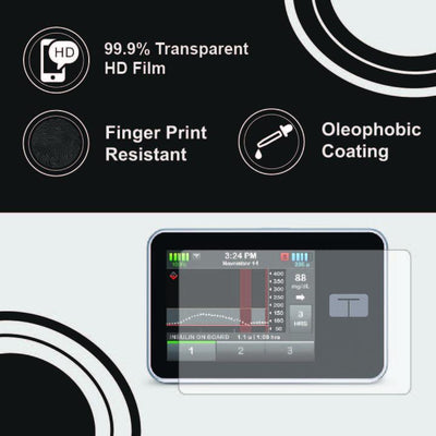 Tempered Glass Screen Protector for Tandem t:slim ® Diabetes Care
