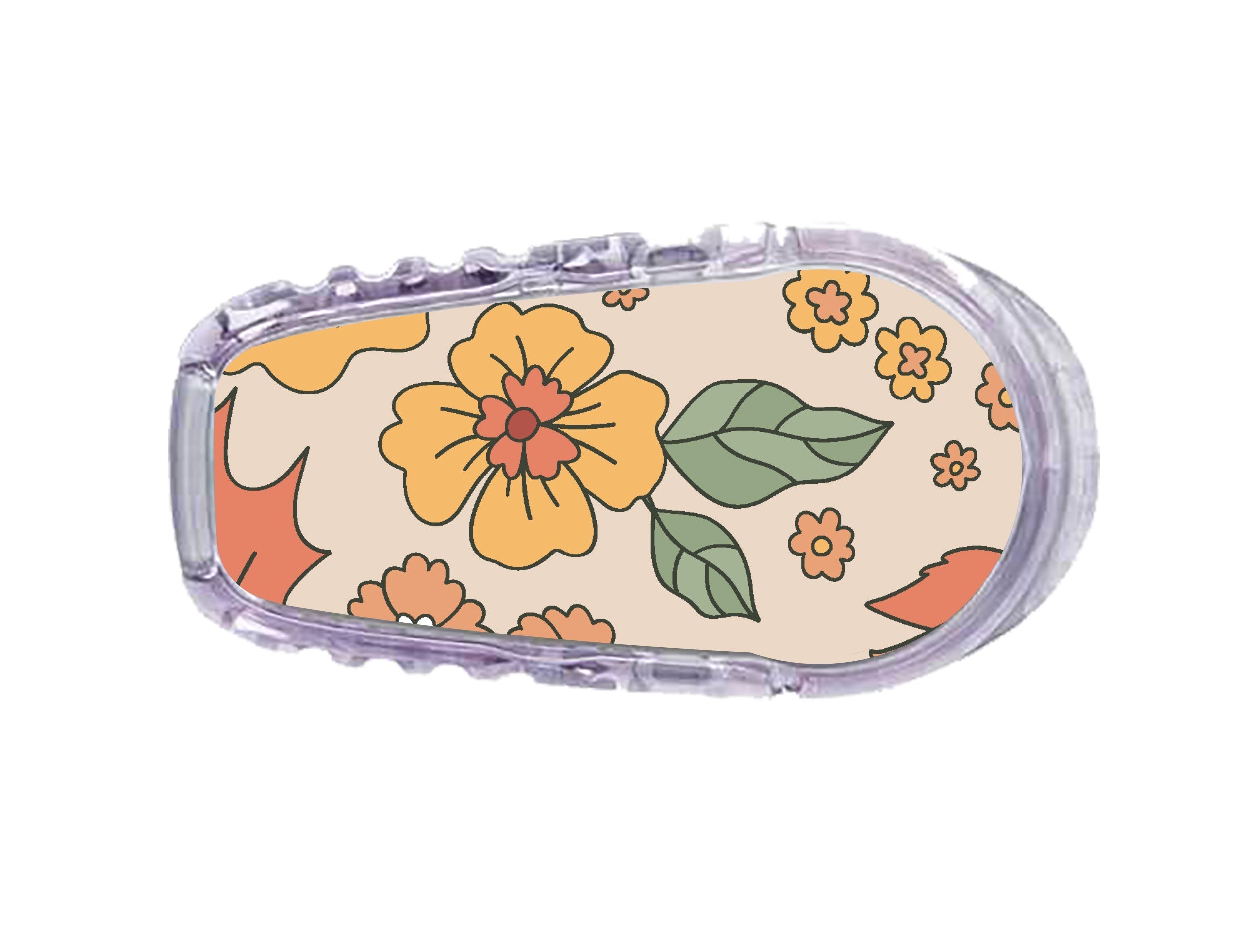 Thanksgiving Floral Dexcom G6 Transmitter Sticker
