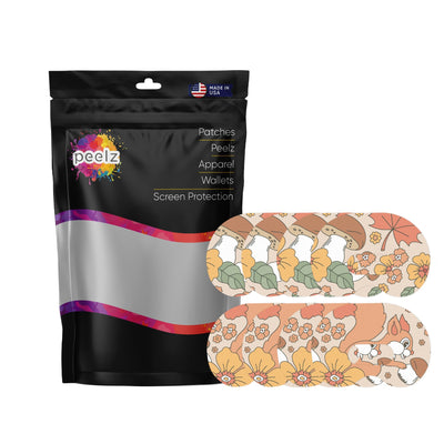 Thanksgiving Floral Medtronic Guardian Connect Patch Tape - Pump Peelz