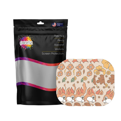 Thanksgiving Floral Dexcom G6 Patch Tape - Pump Peelz