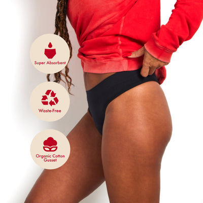 The Thong Period. in SportyStretch™ For Light Flows