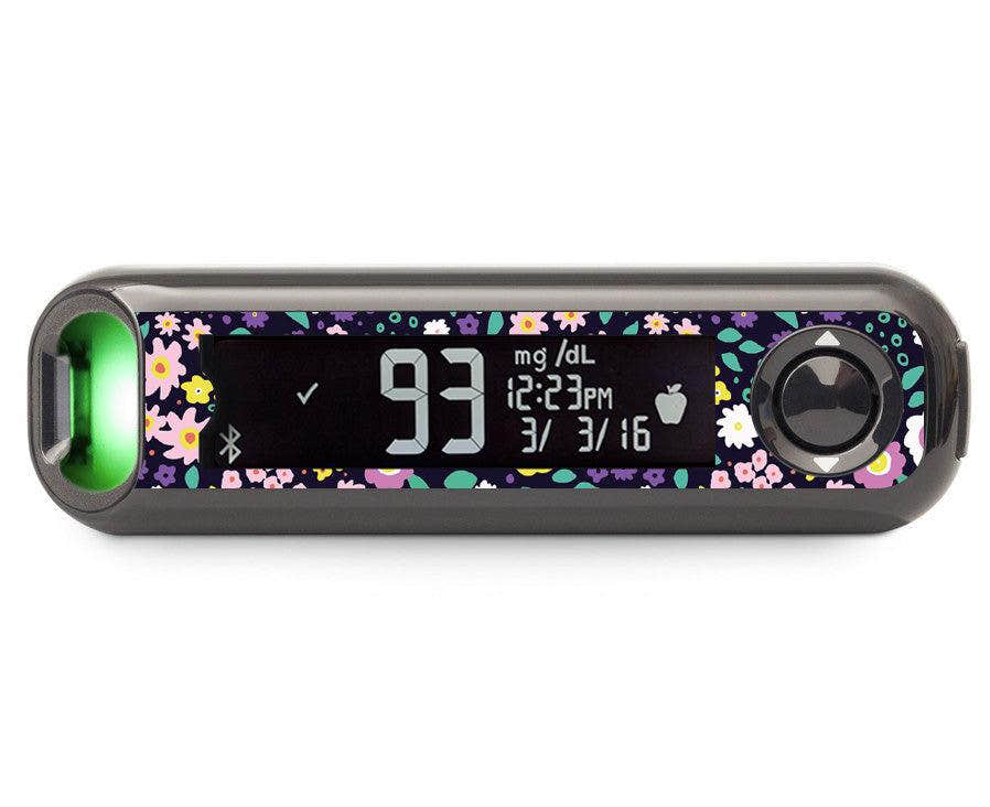 Tiny Flowers Bayer Contour© Next One Glucometer