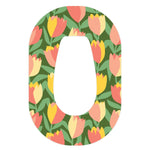 Tons Of Tulips Dexcom G6 Patch Tape - Pump Peelz