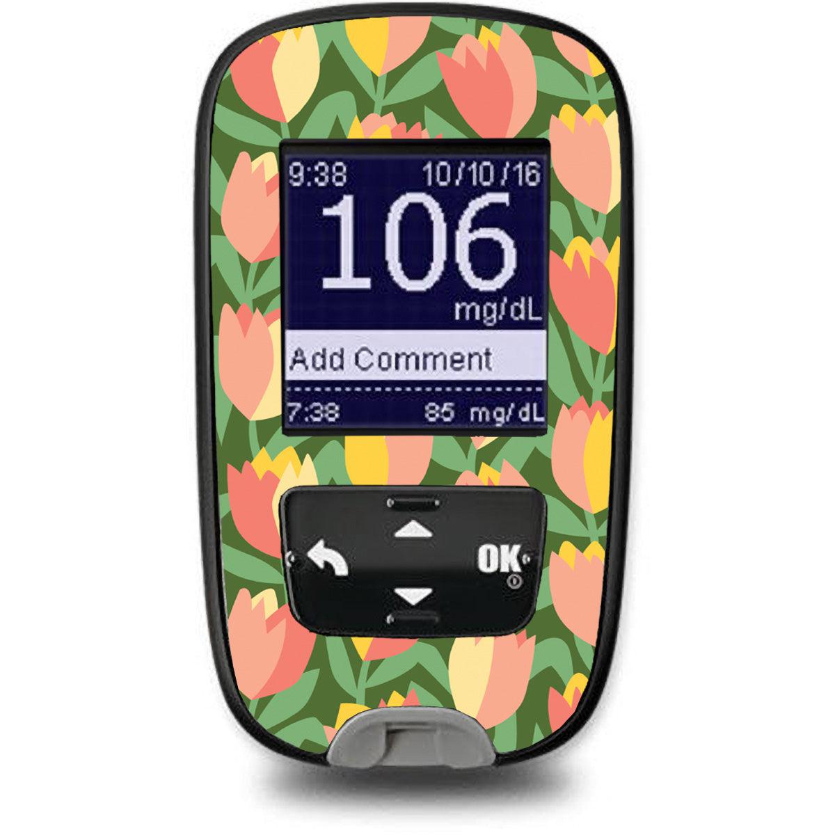 Tons Of Tulips for the Accu-Chek Guide Glucometer
