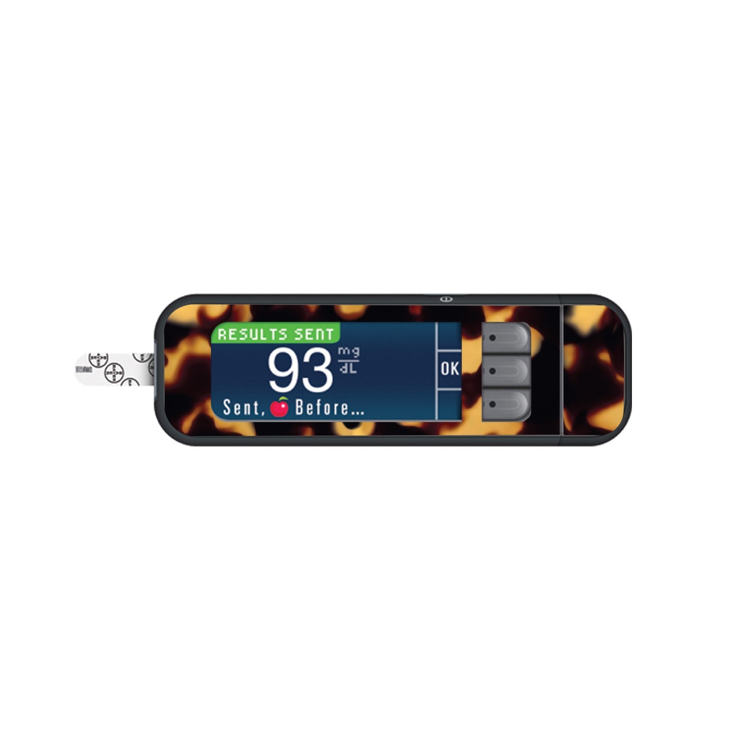 Tortoise Shell for Bayer Contour Next Glucometer