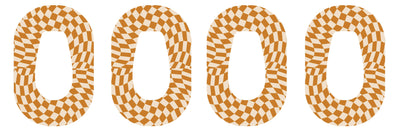 Trippy Retro Dexcom G6 Patch Tape - Pump Peelz