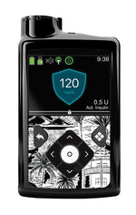 Tropical Sketch Sticker for Medtronic MiniMed 770G & 780G