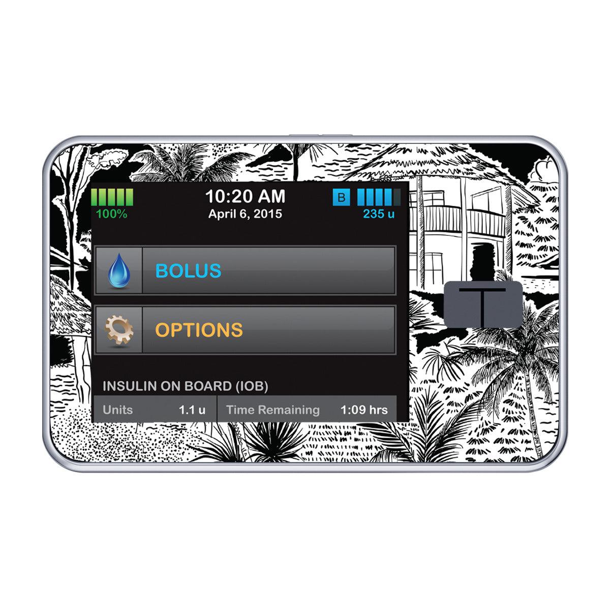 Tropical Sketch Sticker for Tandem t:slim