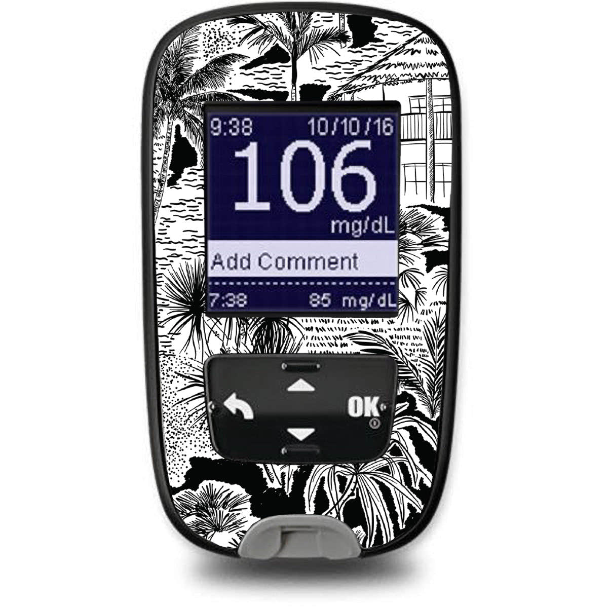 Tropical Sketch for the Accu-Chek Guide Glucometer