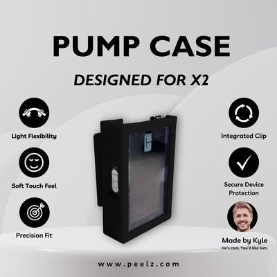 Tandem t:slim X2 Insulin Pump Case – Soft-Touch, Flexible Protection by Pump Peelz