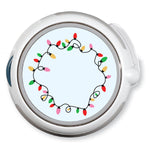 CF Holiday Lights twiist™ Automated Insulin Delivery System Stickers - Pump Peelz