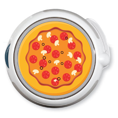CF Pizza twiist™ Automated Insulin Delivery System Stickers - Pump Peelz