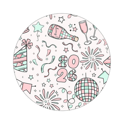 Cheers to '26 twiist™ Automated Insulin Delivery System Stickers - Pump Peelz