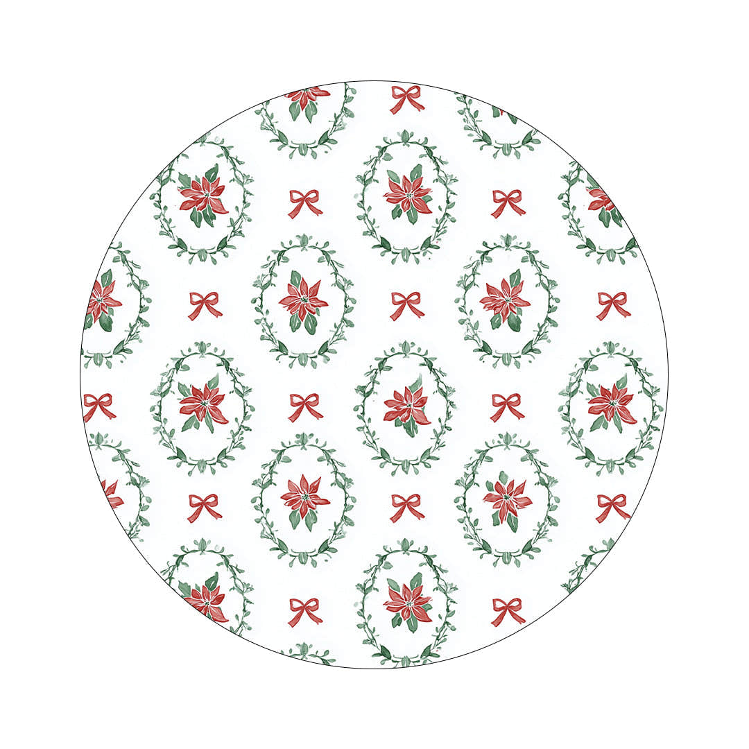 Poinsettia Parade twiist™ Automated Insulin Delivery System Stickers - Pump Peelz