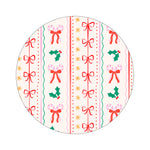 Holly Jolly Ribbon twiist™ Automated Insulin Delivery System Stickers - Pump Peelz