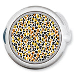 Golden Leopard twiist™ Automated Insulin Delivery System Stickers - Pump Peelz