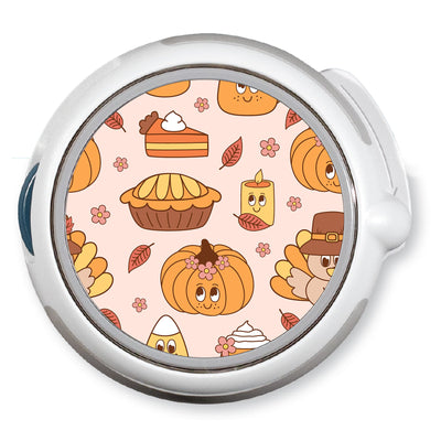 Cozy Harvest twiist™ Automated Insulin Delivery System Stickers - Pump Peelz