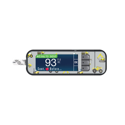 Under Construction Sticker for Bayer Contour Next Glucometer