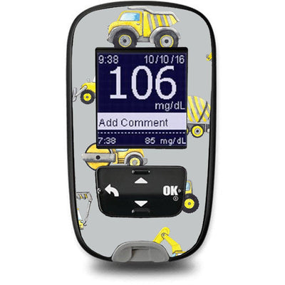 Under Construction Sticker for the Accu-Chek Guide Glucometer