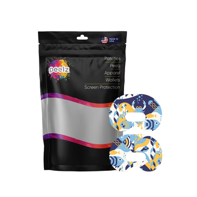 Underwater Abstract Medtronic Guardian Connect Patch Tape - Pump Peelz