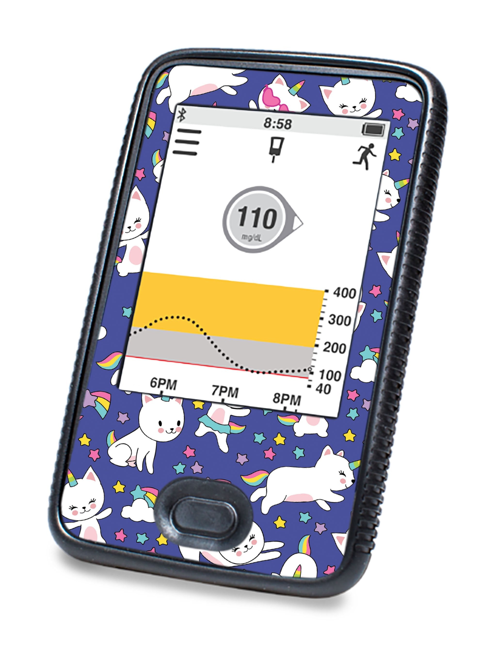 Unicorn Cats Designed for DEXCOM G6 Touchscreen Receiver