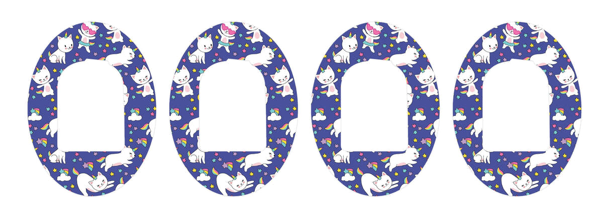 Unicorn Cats Pod Patch Tape - Pump Peelz