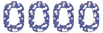 Unicorn Cats Dexcom G6 Patch Tape - Pump Peelz