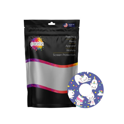 Unicorn Cats Patch Tape Designed for the FreeStyle Libre 3 Plus & Lingo