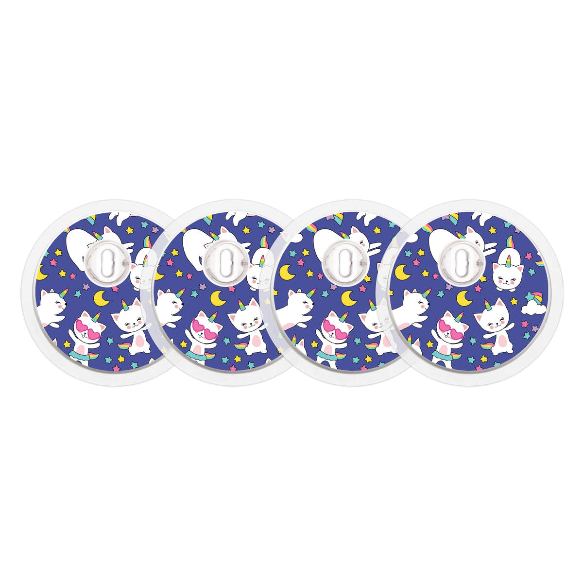 Unicorn Cats Sticker Designed for the FreeStyle Libre 3 Plus & Lingo  Sensor