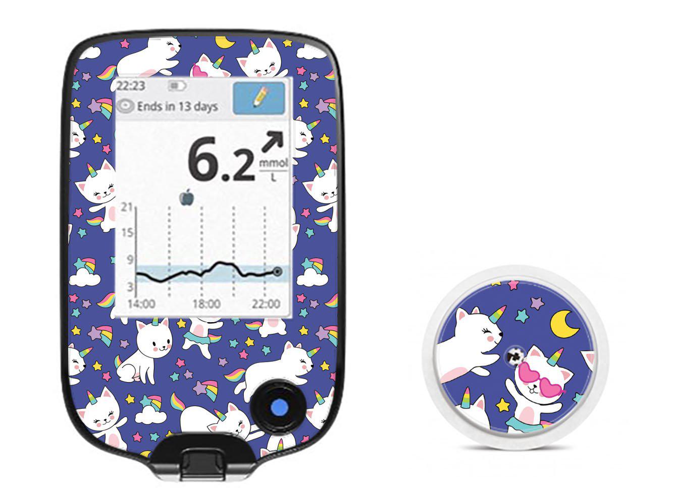Unicorn Cats for Freestyle Libre 2