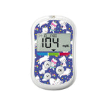 Unicorn Cats for OneTouch Verio Flex Glucometer