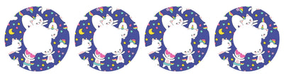 Unicorn Cats for Patch  Freestyle Libre and Universal Infusion Set Tape
