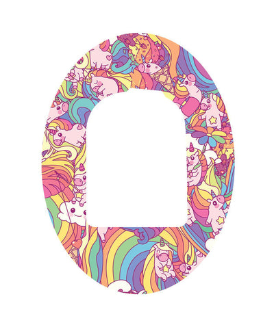 Unicorn Swirls Pod Patch Tape - Pump Peelz