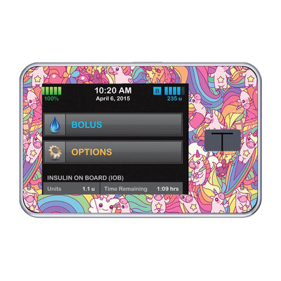 Unicorn Swirls Sticker for Tandem t:slim