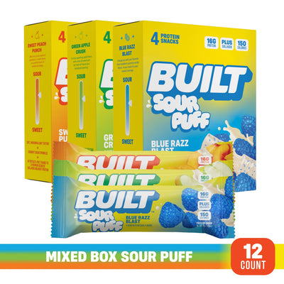 Built Puff Bars 12ct. Sour Puff Variety Box