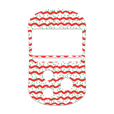 Christmas Icing OneTouch Verio Flex Glucometer Sticker - Pump Peelz