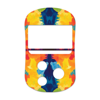 Bright Tie Dye OneTouch Verio Flex Glucometer