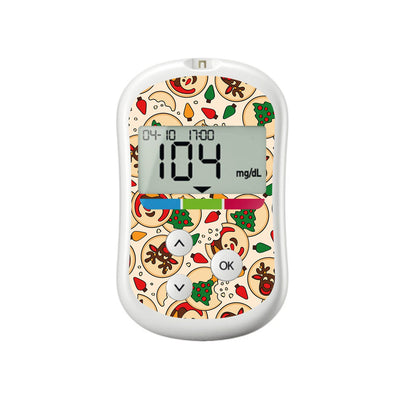 Santa's Cookies OneTouch Verio Flex Glucometer Sticker - Pump Peelz