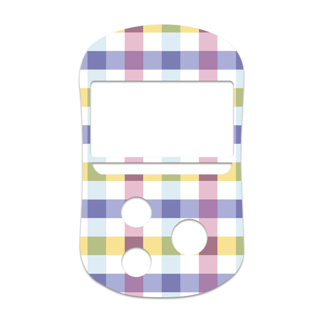Spring Plaid for OneTouch Verio Flex Glucometer