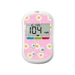 Spring Daisy OneTouch Verio Flex Glucometer Sticker - Pump Peelz