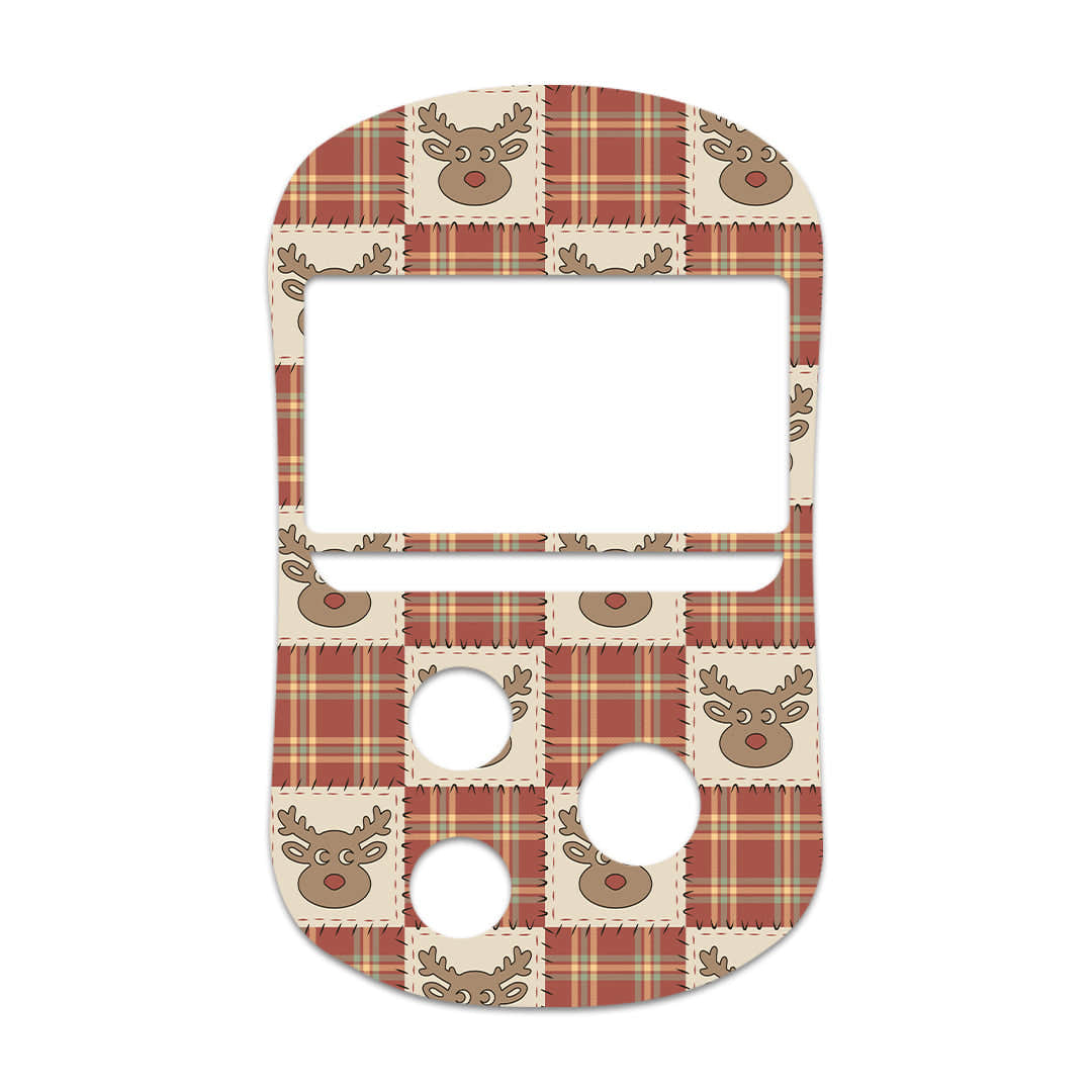 Rustic Reindeer OneTouch Verio Flex Glucometer Sticker - Pump Peelz