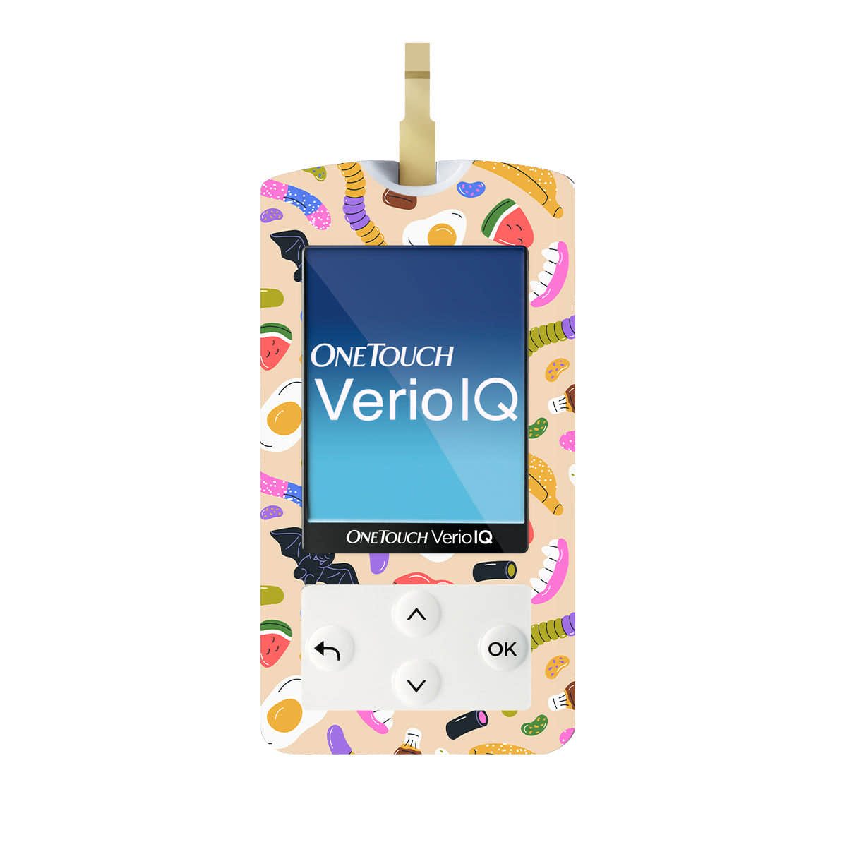 Candy Chaos OneTouch Verio IQ Glucometer Sticker - Pump Peelz