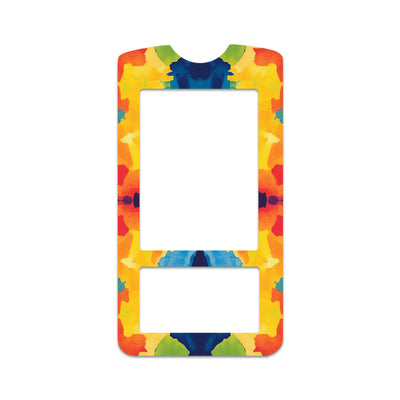 Bright Tie Dye OneTouch Verio IQ Glucometer